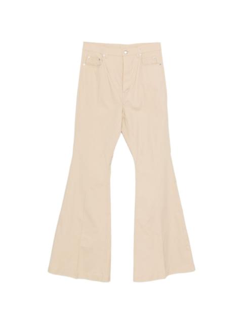 Bolan zip-up flared jeans