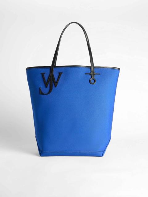 LARGE ANCHOR CANVAS TOTE IN BLUE