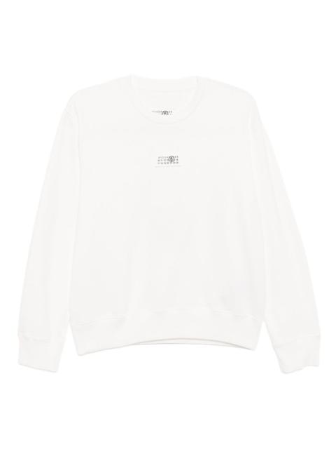 logo patch sweatshirt