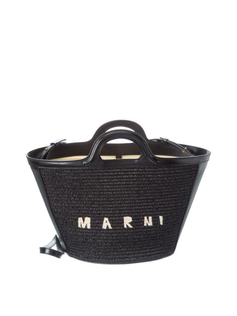 Marni Tropicalia Small Leather Tote