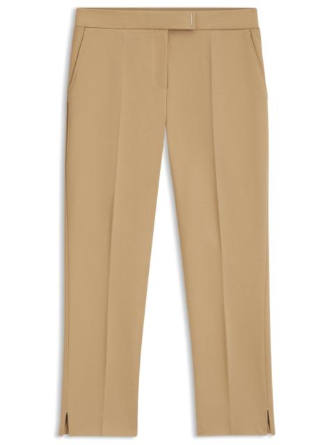 SLIM-FIT TROUSERS IN STRETCH JERSEY
