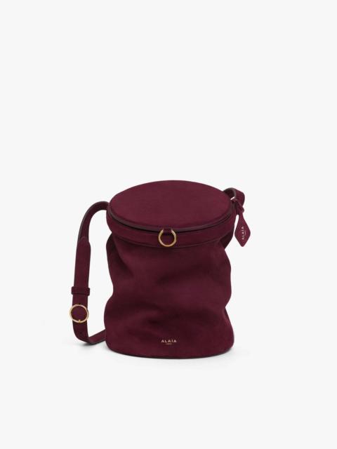 LA CANETTE MEDIUM BAG IN SUEDE GOATSKIN