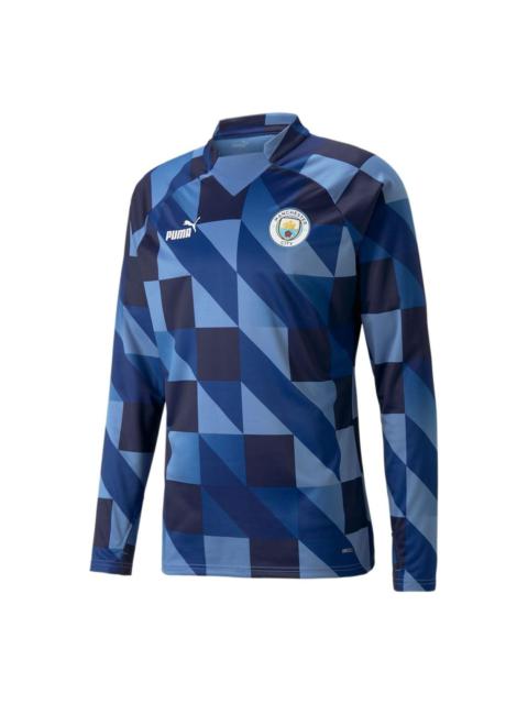 PUMA Manchester City F.C. Pre-match Long Sleeves Jersey 'Blue Navy' 769467-12