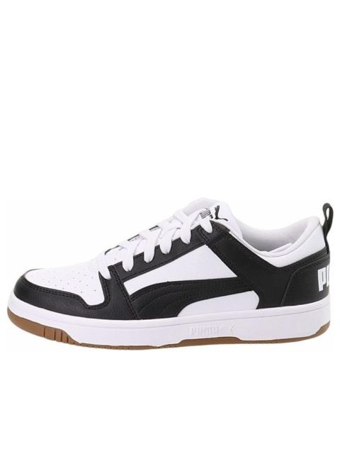 PUMA Rebound LayUp Low SL 'White Black' 369866-16