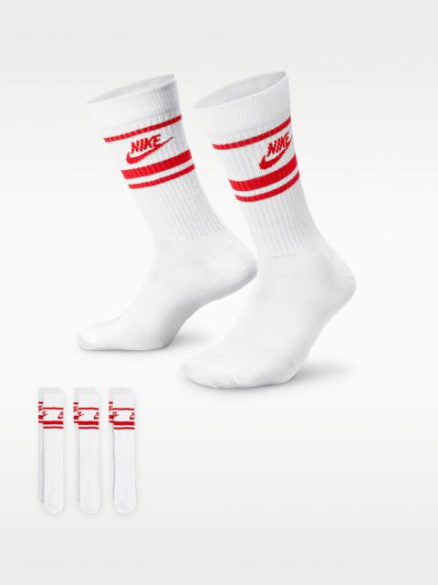 Nike Sportswear Dri-FIT Everyday Essential Crew Socks (3 Pairs)