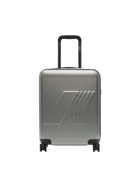 Eudoxie striped suitcase