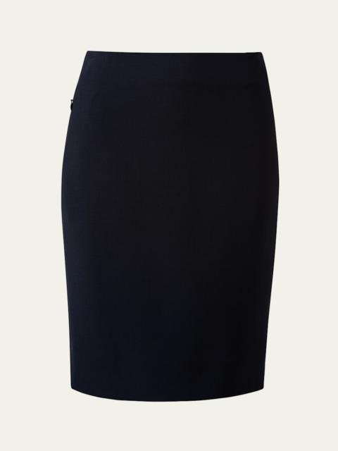 Knee-Length Pencil Skirt