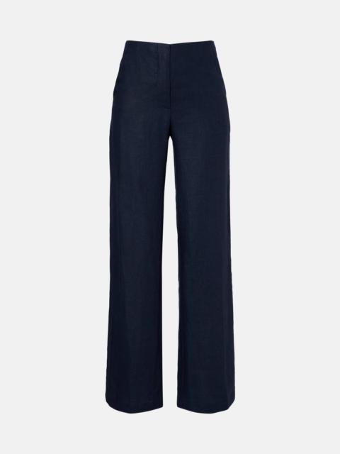 Lulea linen wide-leg pants