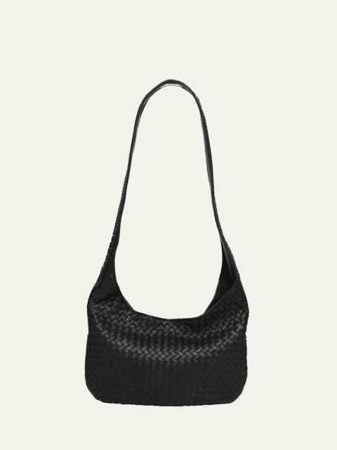 Intrecciato Leather Crossbody Bag