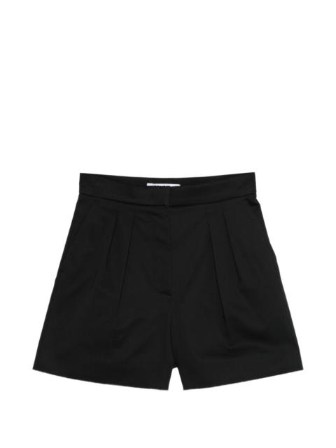 Mxmtabacco pleated bermuda shorts