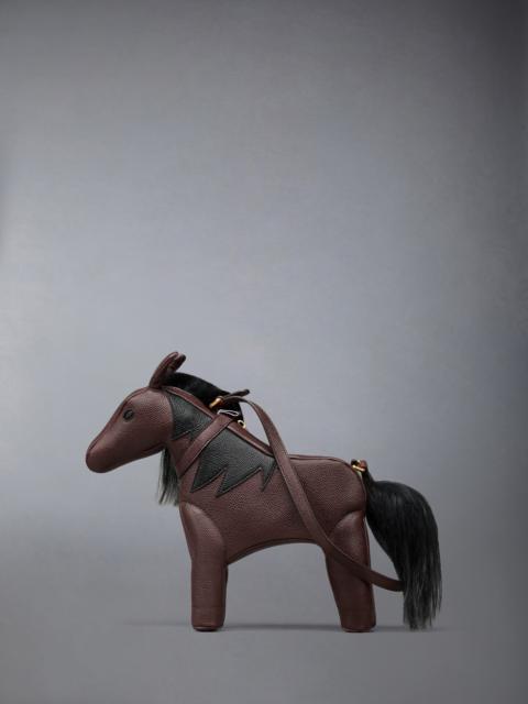 BABY HORSE BAG IN PEBBLE GRAIN LEATHER