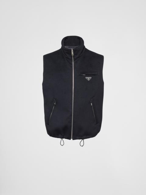 Cashmere down vest