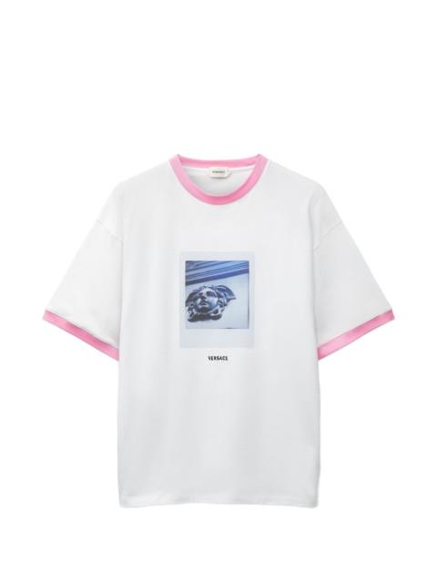 printed cotton-jersey T-Shirt
