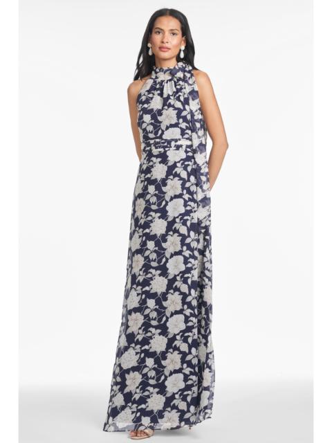 KAYLA GOWN - ALABASTER BEGONIA