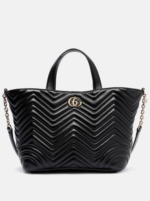 GG Marmont Small leather tote bag