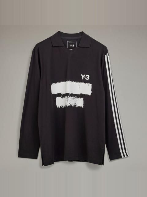 Y-3 Graphic Logo Long Sleeve Tee