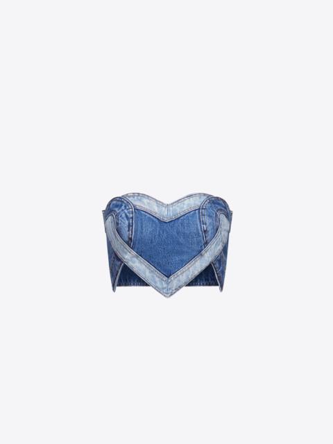PATCHWORK HEART BANDEAU