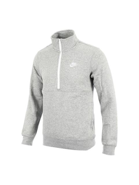 Nike Sportswear Club Fleece Half Zip 'Grey' DD4733-066