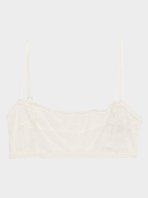 Dahlia Scalloped Lace Bandeau