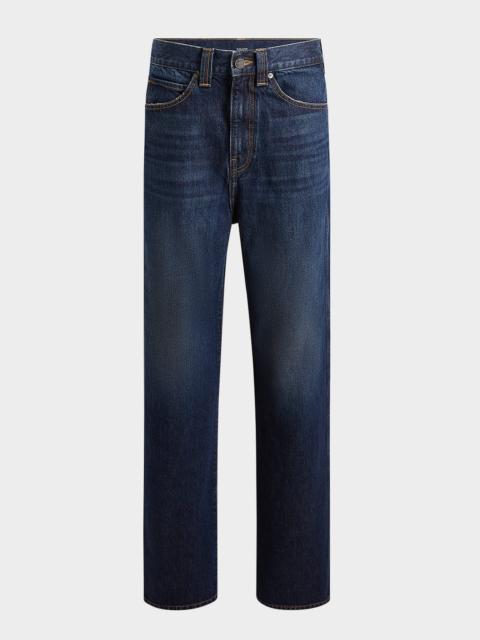 Bonnie Straight-Leg Dark Wash Jeans