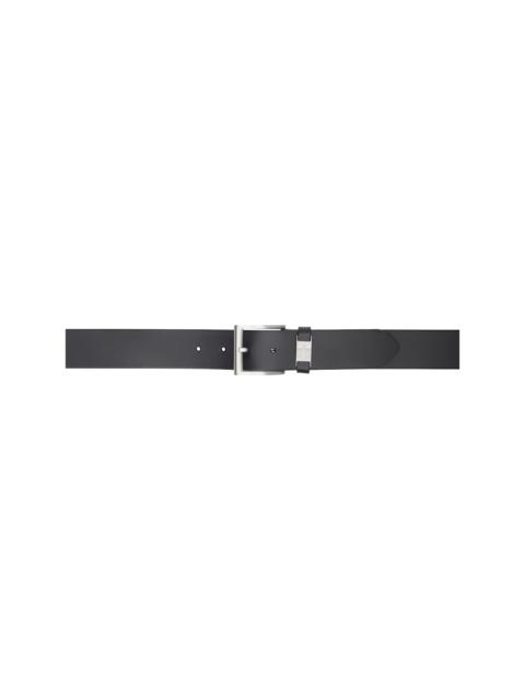 Black Logo Hardware Belt