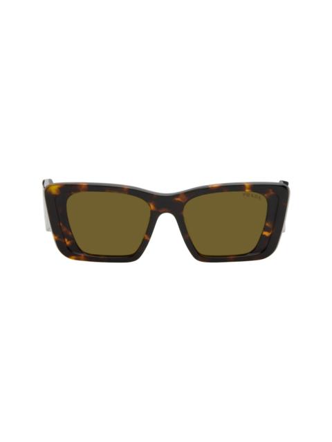 Brown 'Prada Symbole' Sunglasses