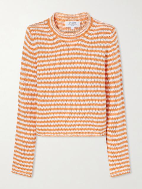 Mini Marina Striped Cotton Sweater
