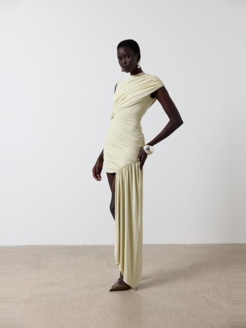 RAVENNA MINI DRESS IN BUTTERCREAM SPANDEX JERSEY