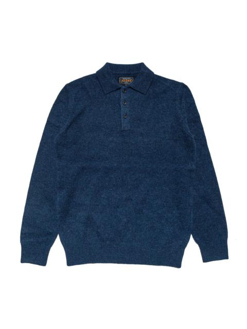 Knit Polo 9G Navy