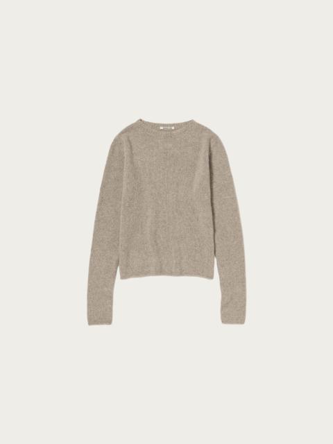 Cashmere Silk Melange Knit P/O - Mix Beige
