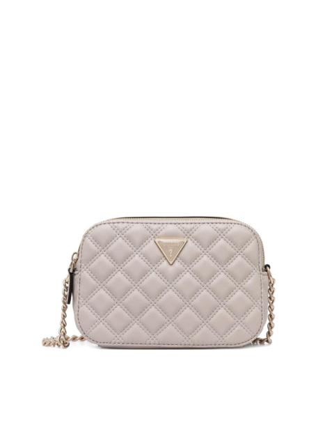 quilted chain cross-body bag