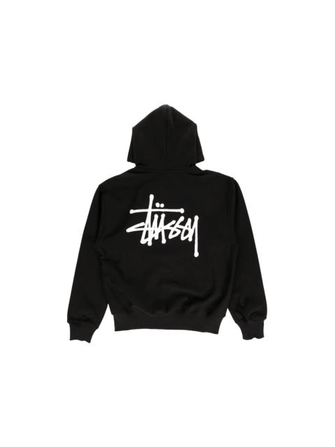 Stussy Basic Zip Hoodie Black
