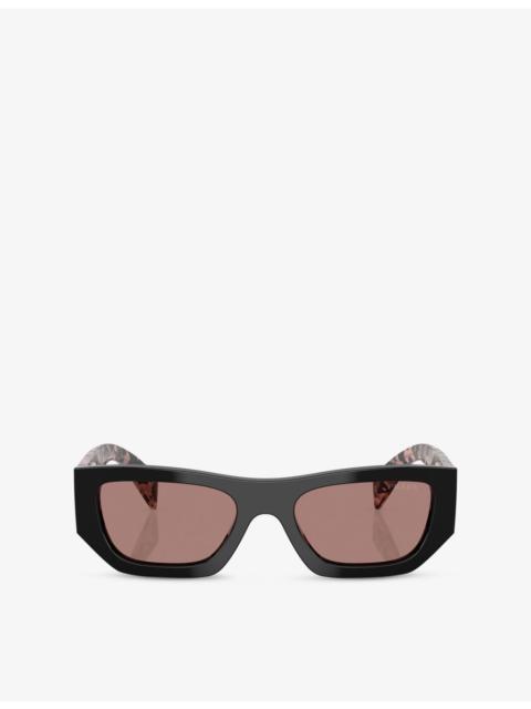 PR A01S Pillow-Frame Acetate Sunglasses