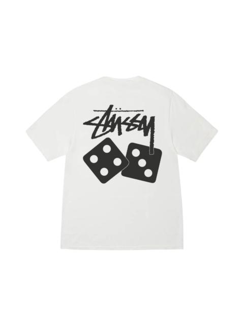 Stussy Dice Pigment Dyed Tee Natural