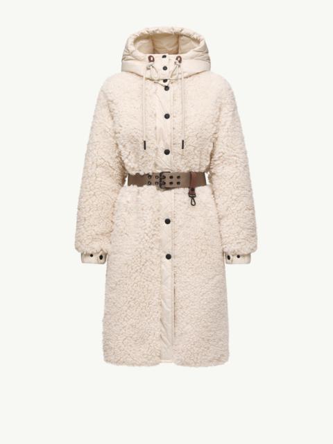 Blavet Teddy Hooded Long Down Jacket