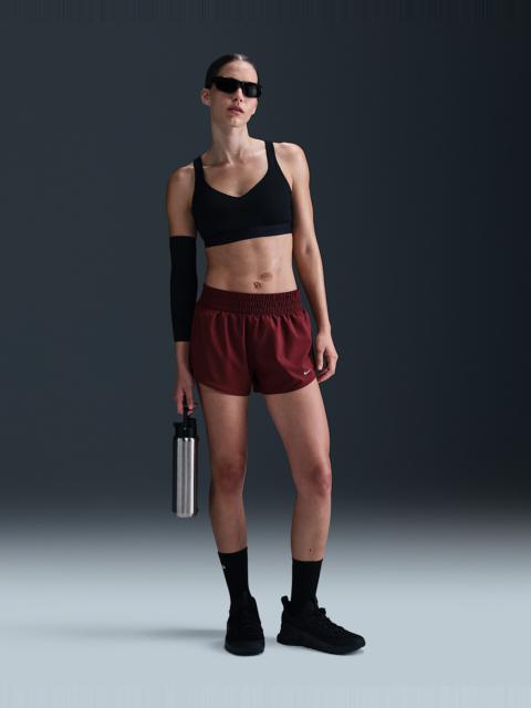 Nike One Women's Dri-FIT Mid-Rise 3" Brief-Lined Shorts