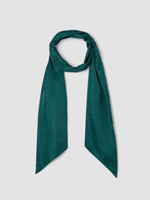 Lightweight Satin Shimmer Double Tie Scarf