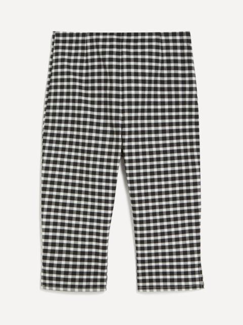 Chiara Gingham Capri Pants