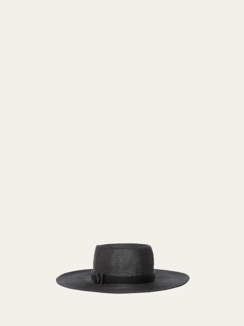 Musette Black Belted Fedora