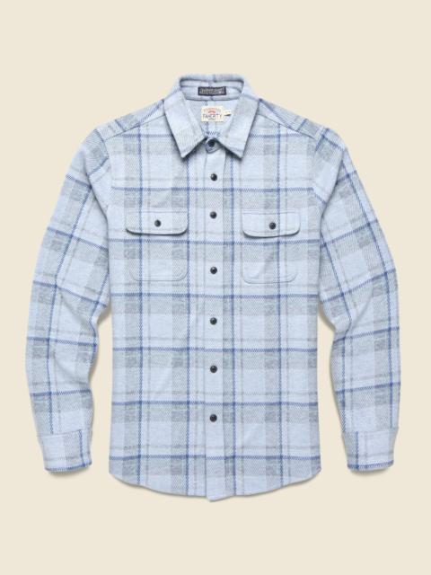 Legend Sweater Shirt - Marine Sky Plaid