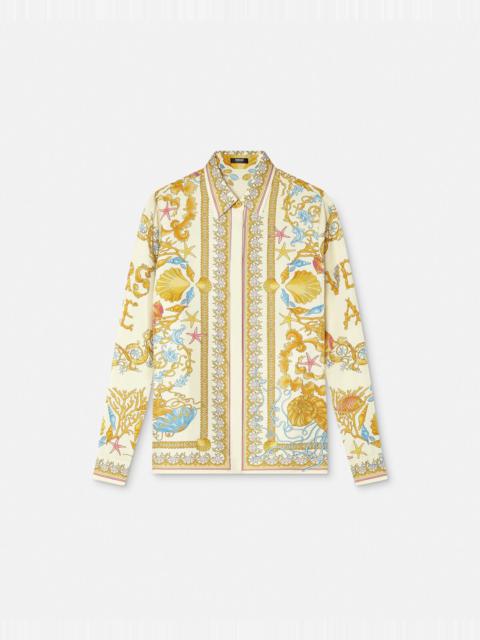 Underwater Barocco Silk Shirt