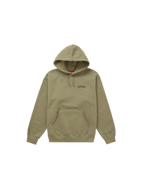 Supreme Anarchy Hooded Sweatshirt Light Olive