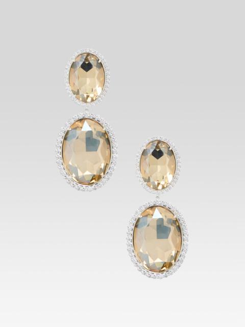 HILMA GEMSTONE DROP EARRINGS