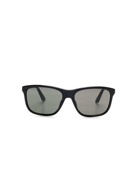 square-frame sunglasses