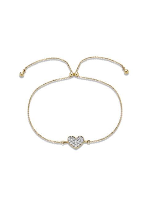 All My Love Sparkle Heart Diamond Bracelet