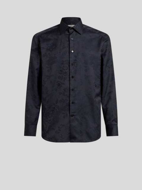 FLORAL JACQUARD SHIRT