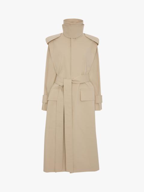 Philippa Trench Coat In Beige