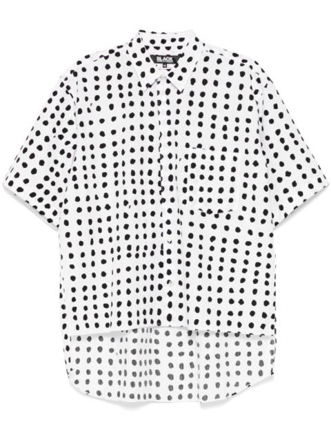 Filip Pagowski polka-dot shirt