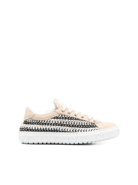woven sneakers