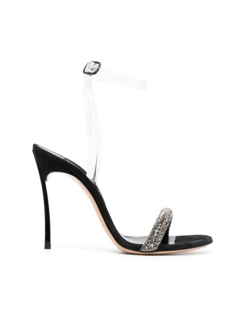 Stratosphere 110mm crystal-embellished sandals